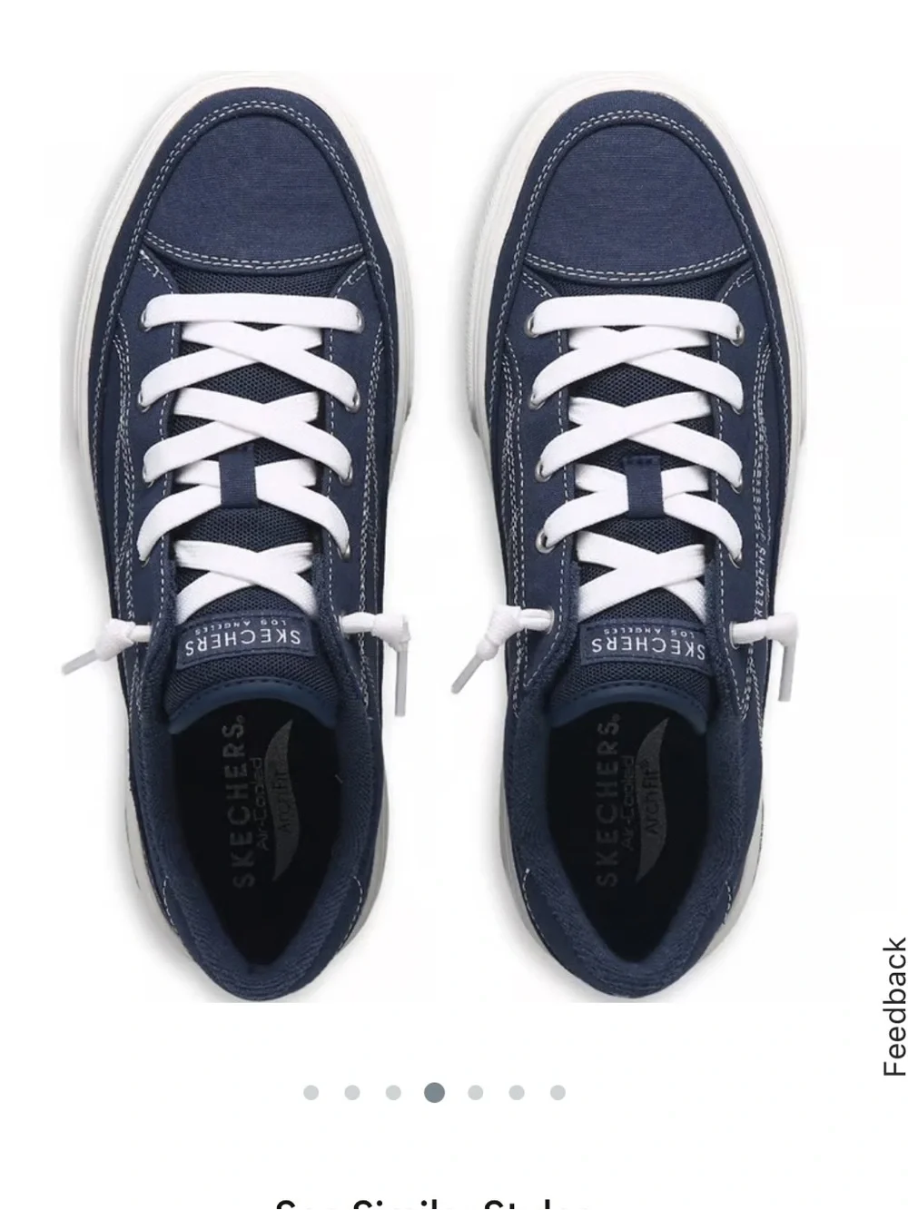 Women's Arch Fit Arcade Arcata Canvas Sneaker, NWT!! - Picture 3 of 11